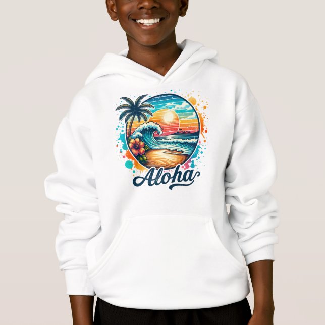 Sublimação de Vintage Beach Aloha-94953 (Frente)