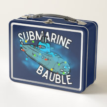 Submarino, bauble, natal