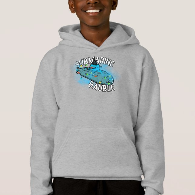 Submarino, bauble, natal (Frente)