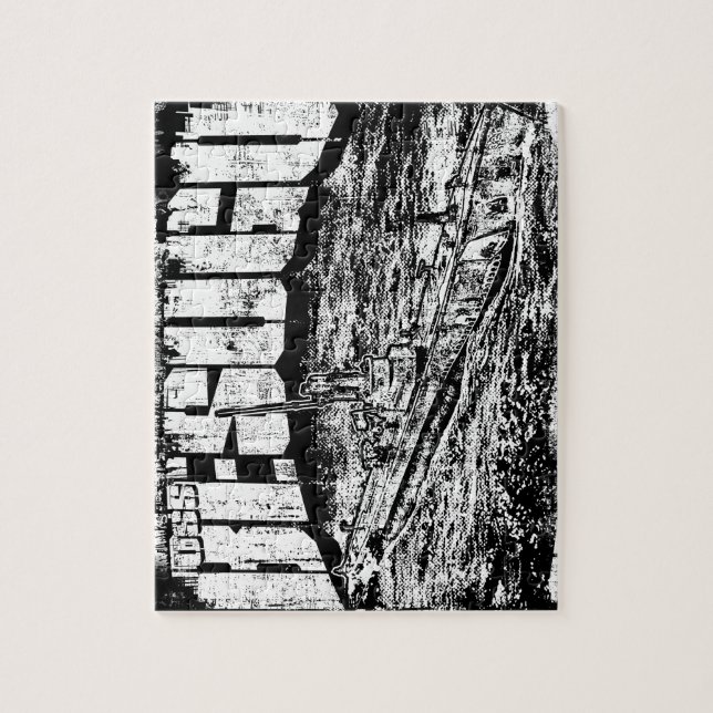 Submarino Besugo Quebra-cabeça (Vertical)