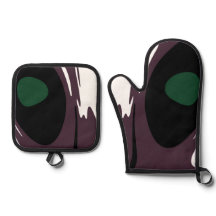 Submersão: Abstrato preto, branco, roxo e verde