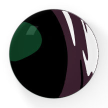 Submersão: Abstrato preto, branco, roxo e verde