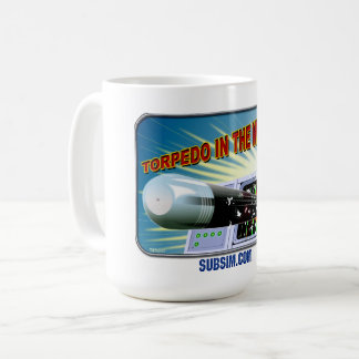 SUBSIM Torpedo na caneca Água 15. oz
