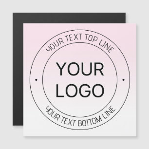 Substituição de Logo Fácil & Texto Editável Pink O