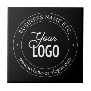 Substituição fácil do logotipo e texto personal
