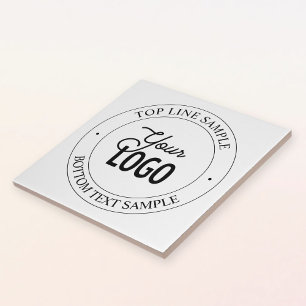 Substituição fácil do logotipo e texto personal