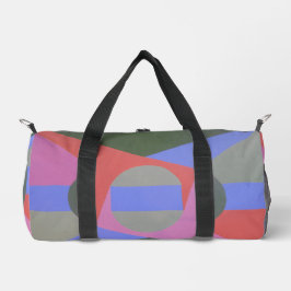 Subtle Hues Abstract Travel Bag