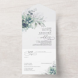 Succulents Greenerase e Silver Sobra Casamento