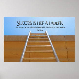 Sucesso Como Impressão de Poster Inspiracional Esc