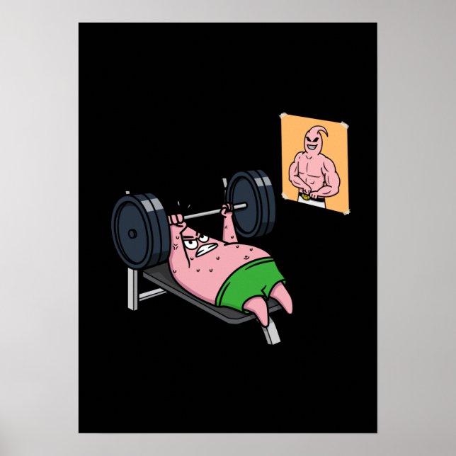 Sucesso e Poster de Motivação Gym (Frente)