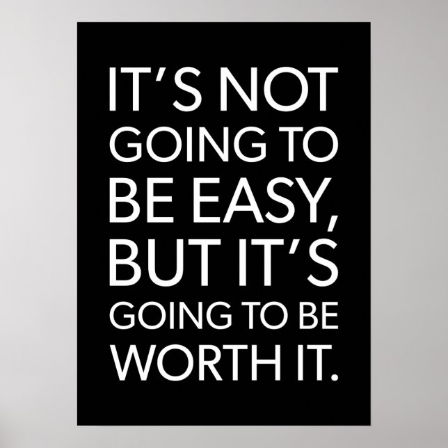 Sucesso e Poster de Motivação Gym (Frente)