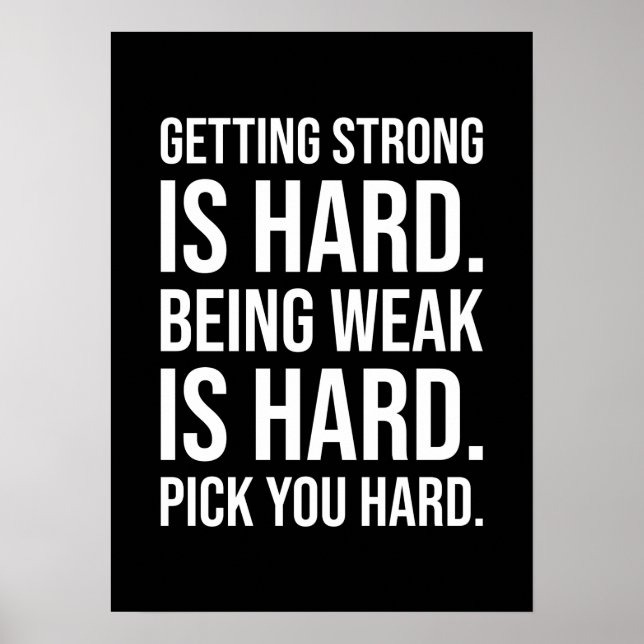 Sucesso e Poster de Motivação Gym (Frente)