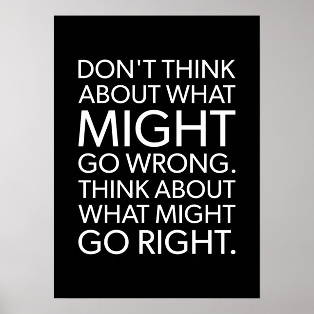 Sucesso e Poster de Motivação Gym (Frente)