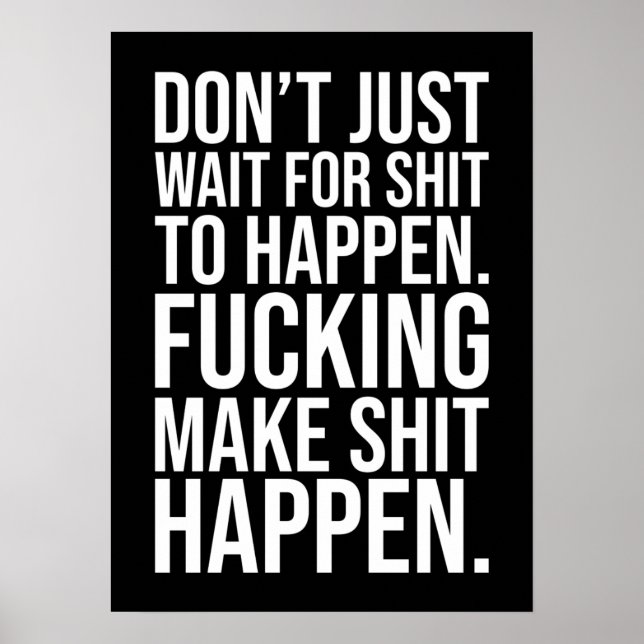 Sucesso e Poster de Motivação Gym (Frente)