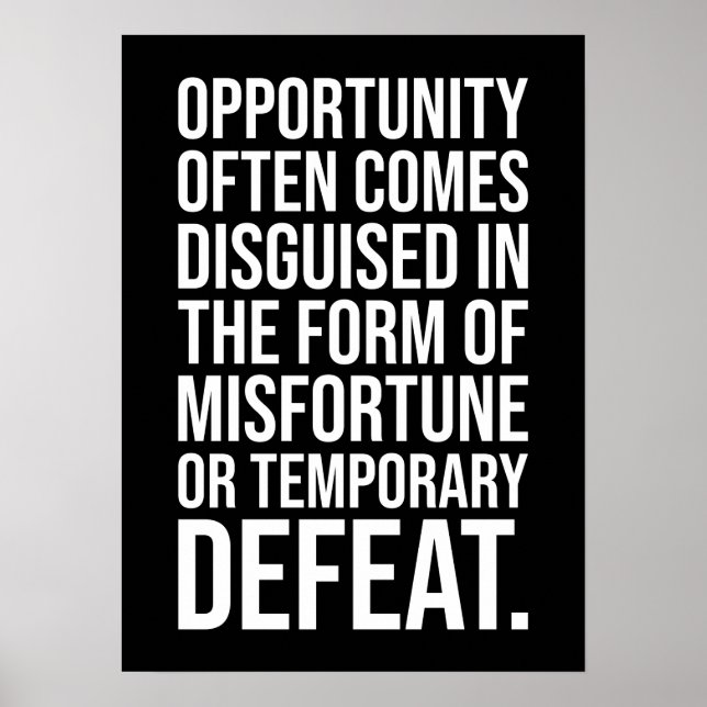 Sucesso e Poster de Motivação Gym (Frente)