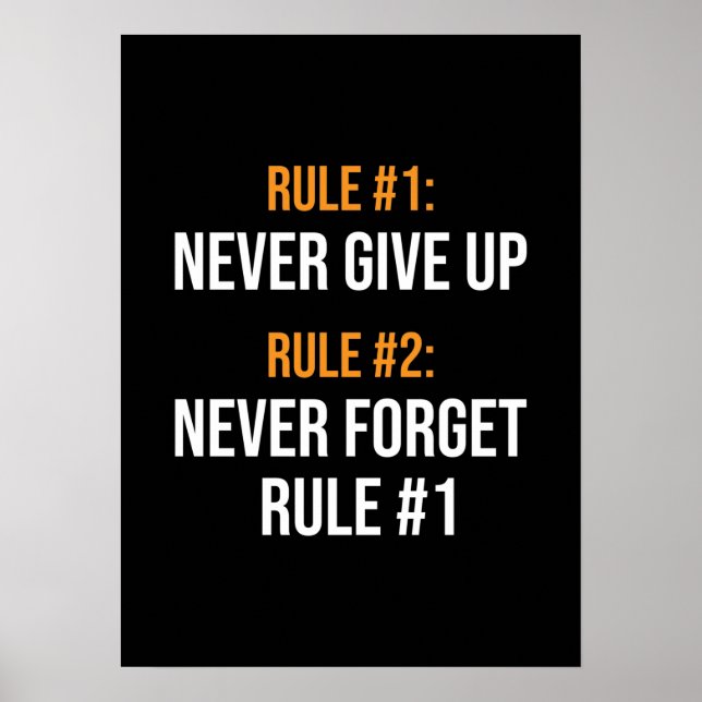 Sucesso e Poster de Motivação Gym (Frente)