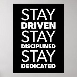 Sucesso e Poster de Motivação Gym