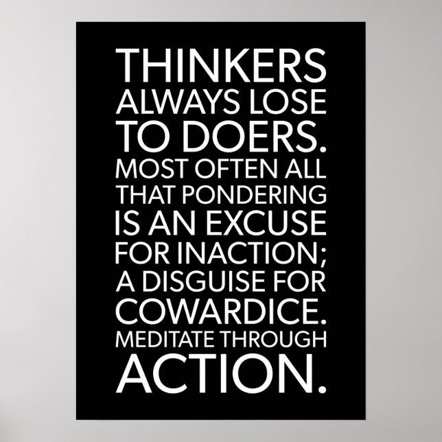 Sucesso e Poster de Motivação Gym (Frente)