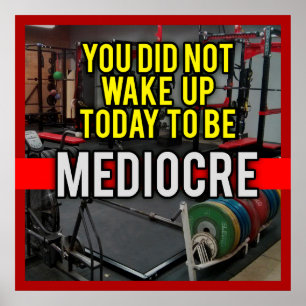 Sucesso e Poster de Motivação Gym