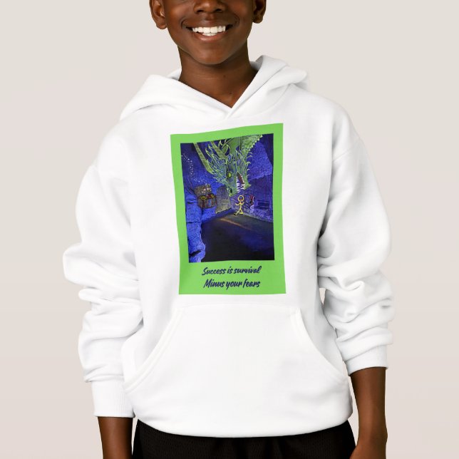 Sucesso é sobrevivência, menos seus medos. (Frente)