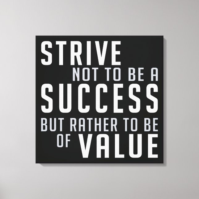 Sucesso e valor Impressão da tela motivacional (Frente)