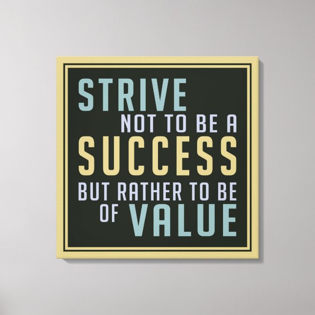 Sucesso e valor Impressão da tela motivacional (Frente)