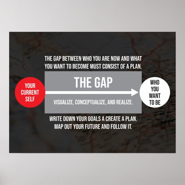 Sucesso - Lei de Atração - Poster motivacional (Frente)