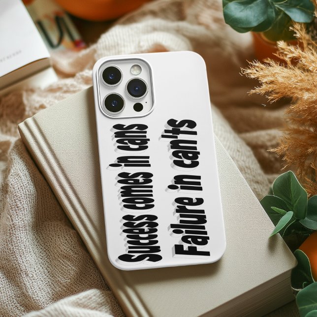 Sucesso vem na citação motivacional das latas (Criador carregado)