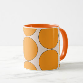 "SUCO DE LARANJA" DECORAÇÃO POP-ART CANECA 330 ML