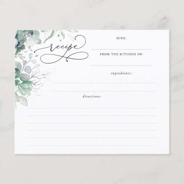 Suculentes Receita de Chá de panela de Silver Gree (Frente)