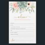 Suculents Advice for the Bride Card<br><div class="desc">Aviso de sucesso para a noiva</div>