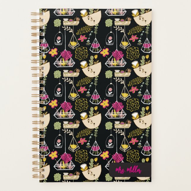 Sucultivos do Planejador de Professores Personaliz (Frente)