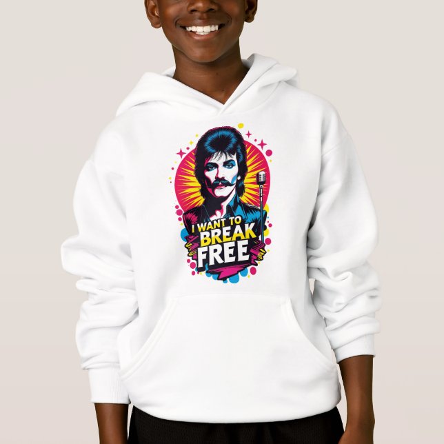 Sudadera I Want to Break Free (Frente)