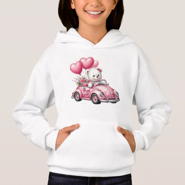 Sudadera para niña coquette (Frente)