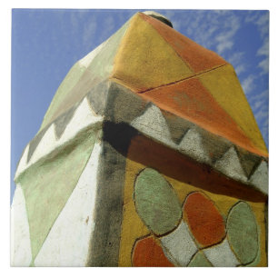 Sudão, Norte (Núbia), Telhado decorado