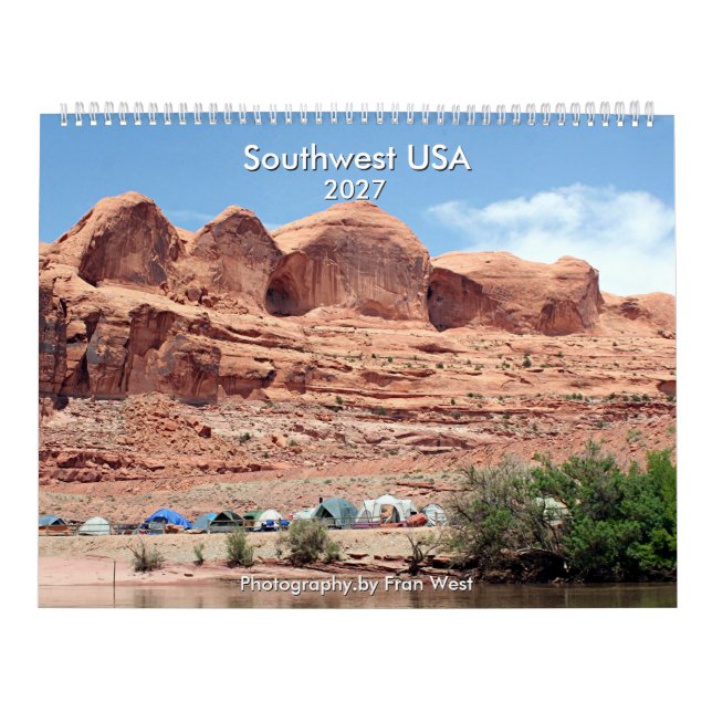 Sudoeste dos EUA: Arizona e Utah Calendário 2027 (Capa)