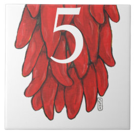 Sudoeste Vermelho Chile Chili Ristra Pequeno Botão