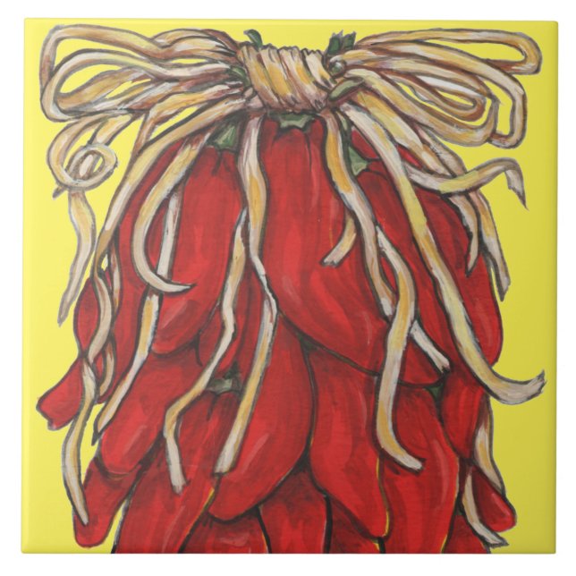 Sudoeste Vermelho Chile Ristra Casa Superior # Ama (Frente)