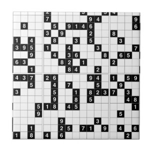sudoku branco preto