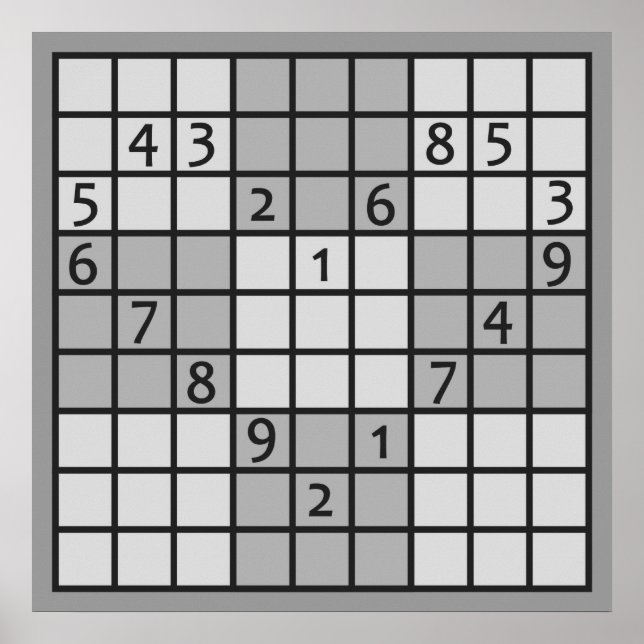 SUDOKU poster (Frente)
