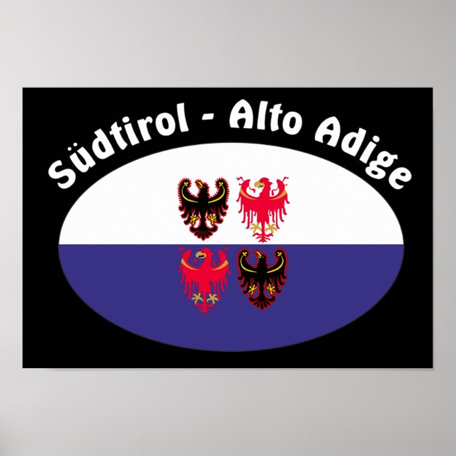 Südtirol – Alto Adige - Italien - Italia Poster (Frente)