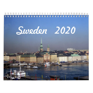 Suecia - Calendário 2020