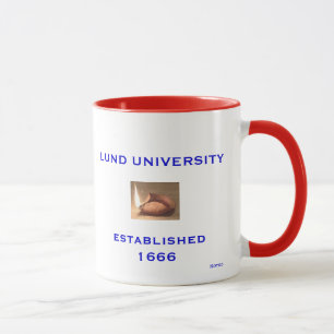 Suecia - caneca do costume da universidade de Lund