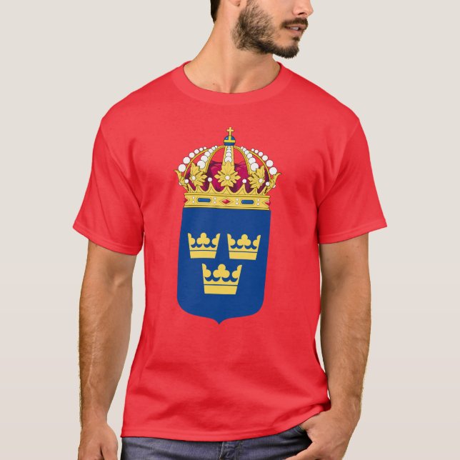 Suecia de Camisas de Armas (Frente)