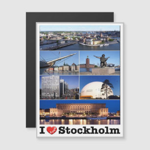 Suecia - Estocolmo - Eu Amo -
