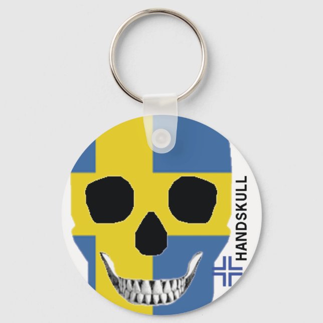 Suecia HANDSKULL - Chaveiro (Frente)