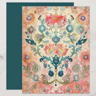 Sueco de Arte Folclórica Vintage Etnia Escandinava