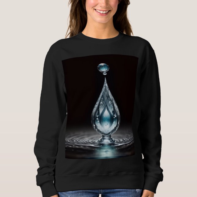 Suéter básico feminino (Frente)