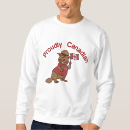 Suéter Bordado Beaver orgulhosamente canadense
