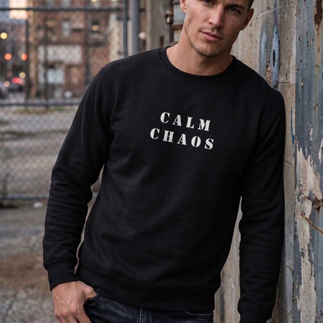Suéter Calm Chaos - Paradox Crewneck (Criador carregado)